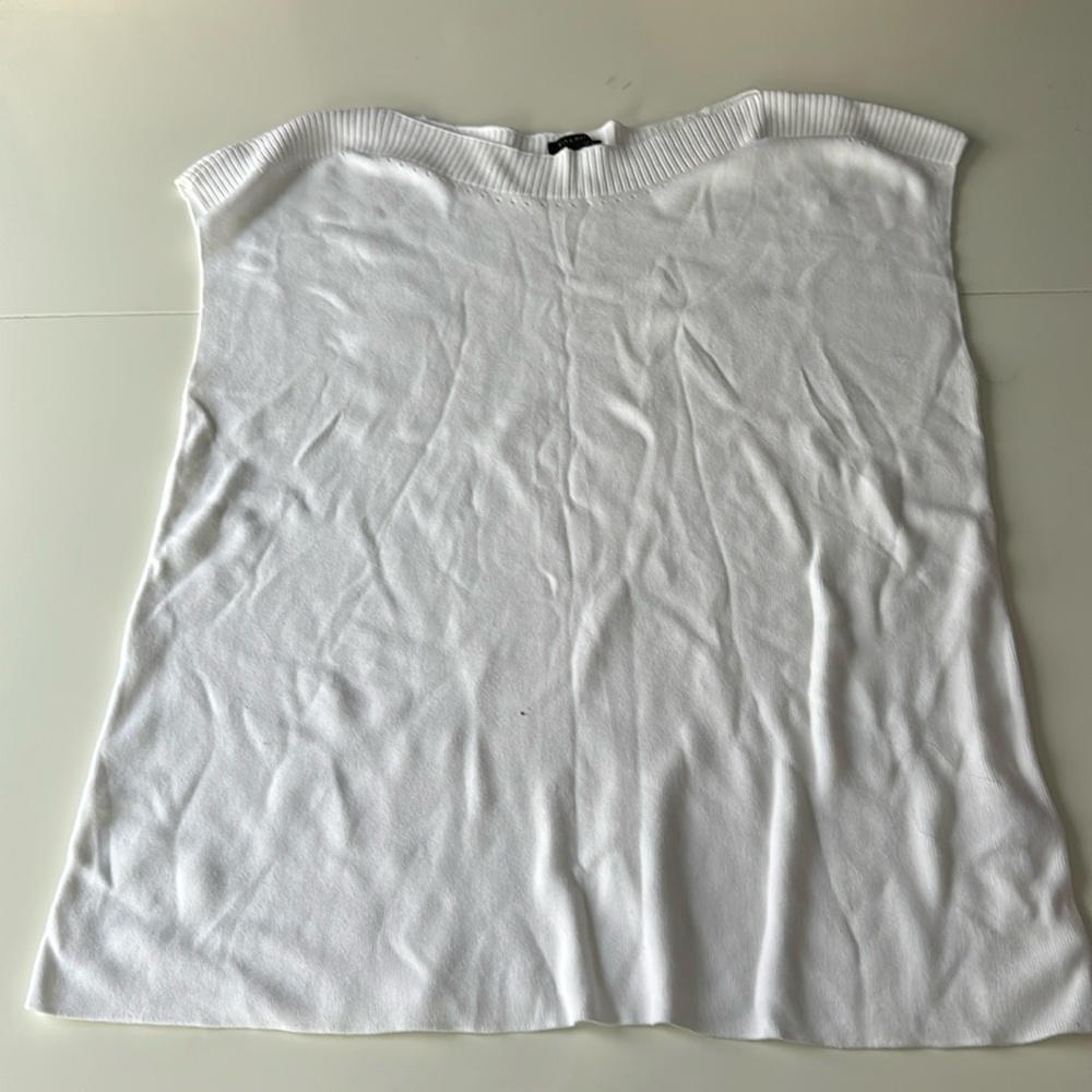 White Sweater Vest